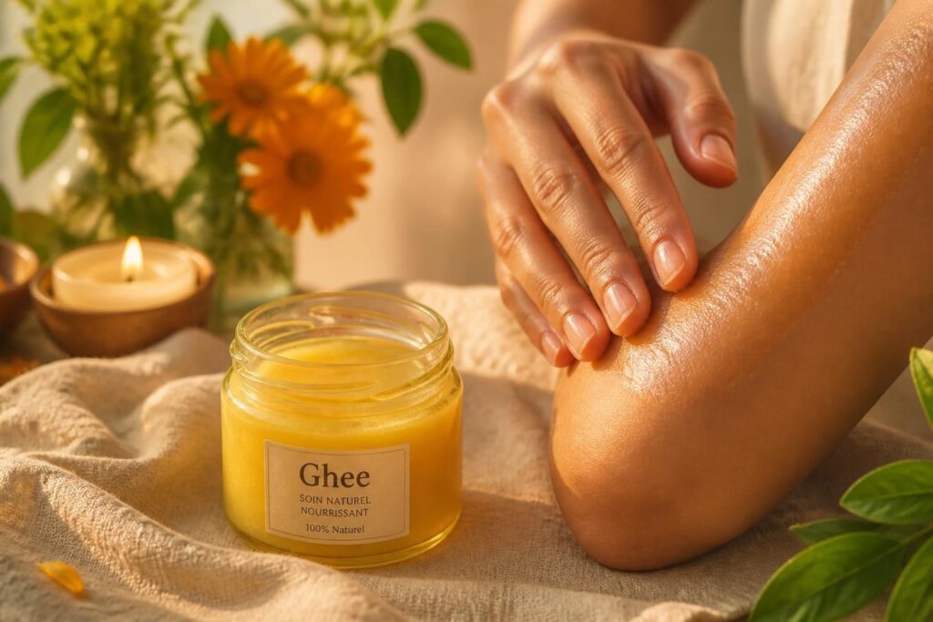 découvrez comment le ghee peut nourrir et illuminer votre peau naturellement. apprenez à utiliser ce beurre clarifié pour retrouver éclat et douceur au quotidien.