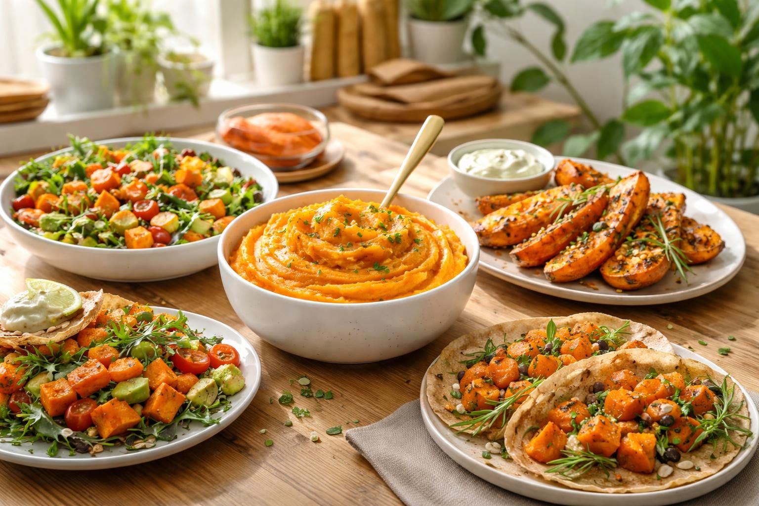 découvrez comment intégrer facilement les bienfaits nutritionnels de la patate douce dans vos recettes pour des repas savoureux et sains.