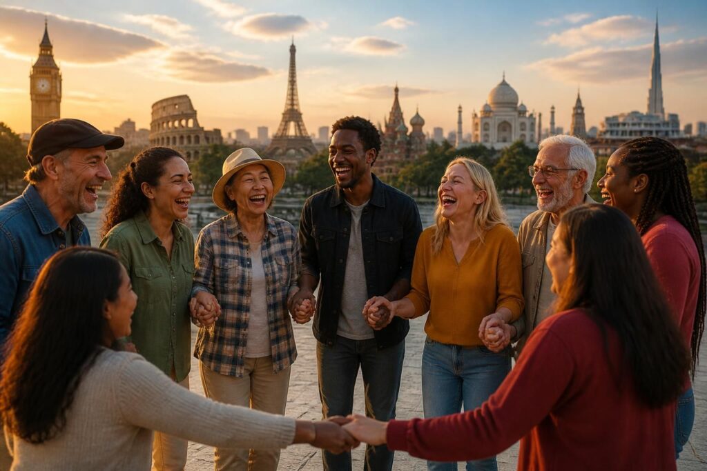 découvrez comment la journée mondiale du rire rassemble les gens du monde entier, transcendant les barrières culturelles et linguistiques grâce à la joie et au sourire.