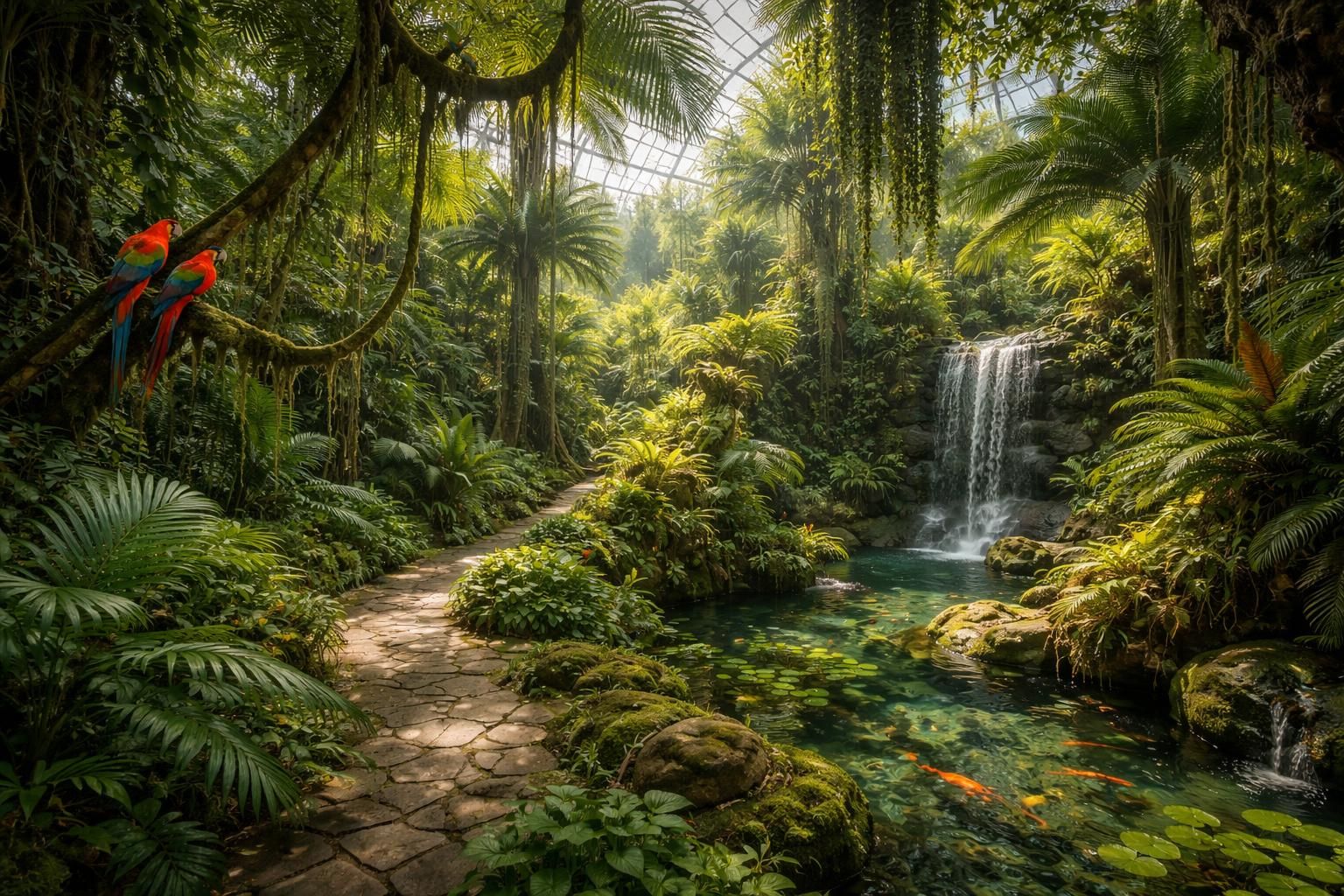 découvrez comment visiter une serre des forêts tropicales humides pour vivre une expérience inoubliable au cœur d'un écosystème luxuriant, riche en biodiversité et sensations uniques.