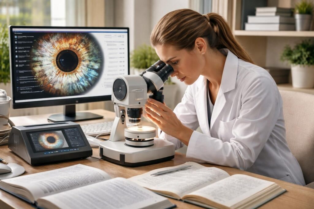 découvrez un guide pratique pour développer vos compétences en interprétation en iridologie, apprenez à analyser efficacement les signes de l'iris pour mieux comprendre la santé.
