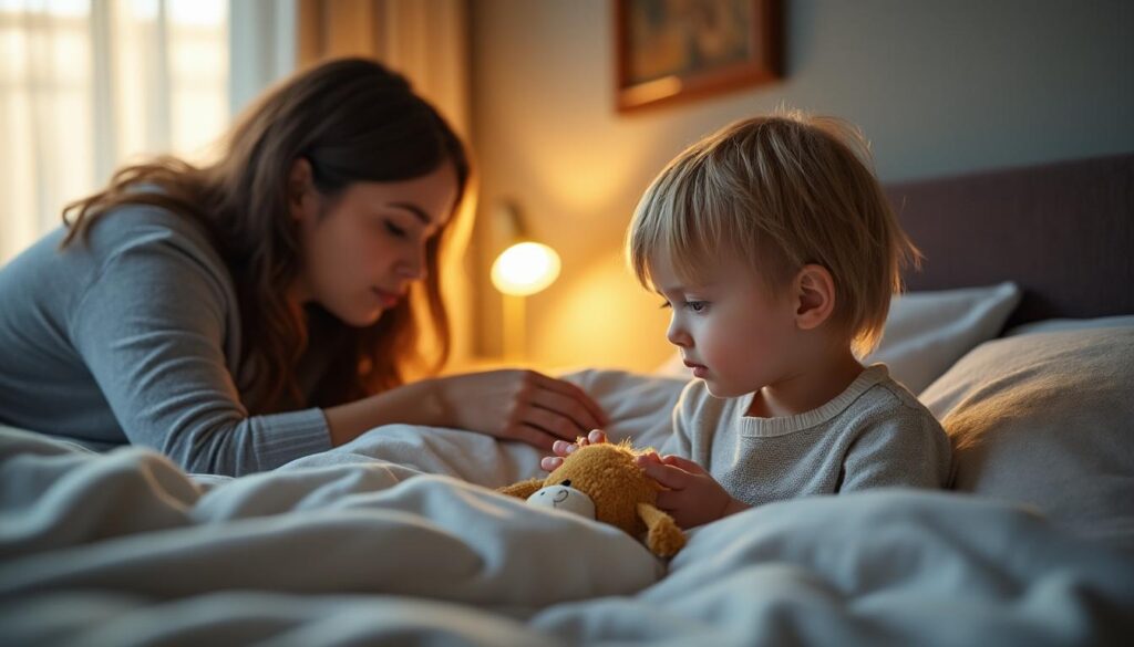 découvrez comment identifier l'angoisse de séparation au coucher chez les enfants de 3 ans et quand il est important de consulter un spécialiste pour les accompagner efficacement.
