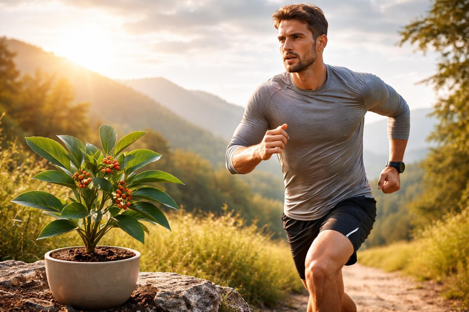 découvrez comment l'ashwagandha peut améliorer votre performance sportive grâce à ses propriétés bénéfiques pour l'endurance, la récupération et la réduction du stress.