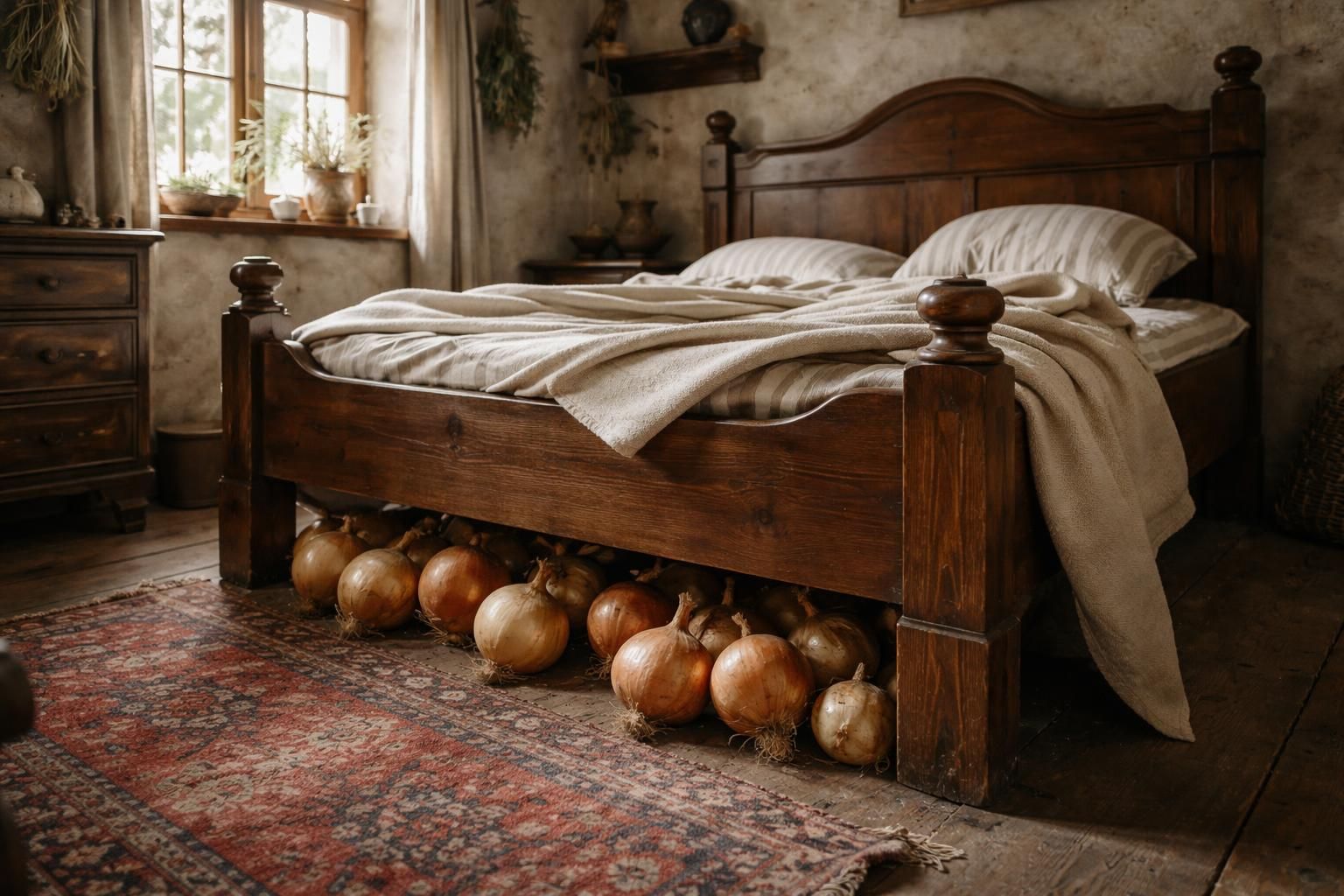 découvrez l'origine et les significations de la tradition européenne de placer un oignon sous le lit, une pratique riche en histoire et en symbolisme.