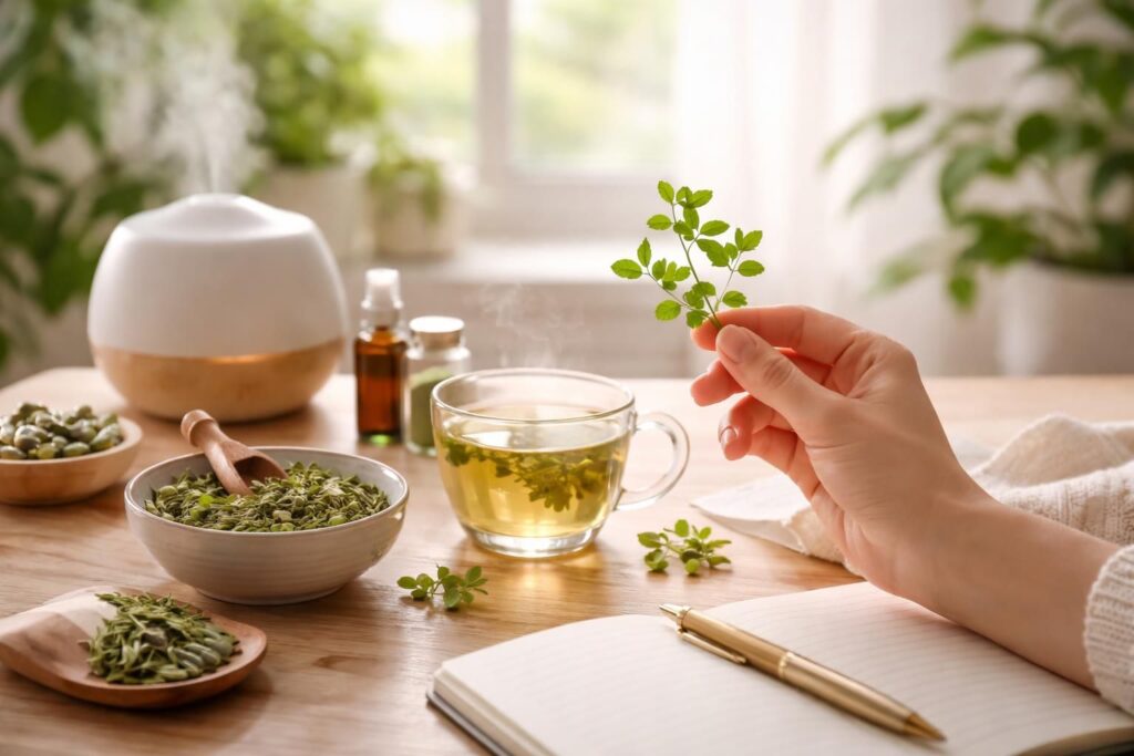 découvrez comment intégrer les bienfaits du brahmi dans votre routine quotidienne pour améliorer votre concentration, réduire le stress et renforcer votre bien-être naturel.