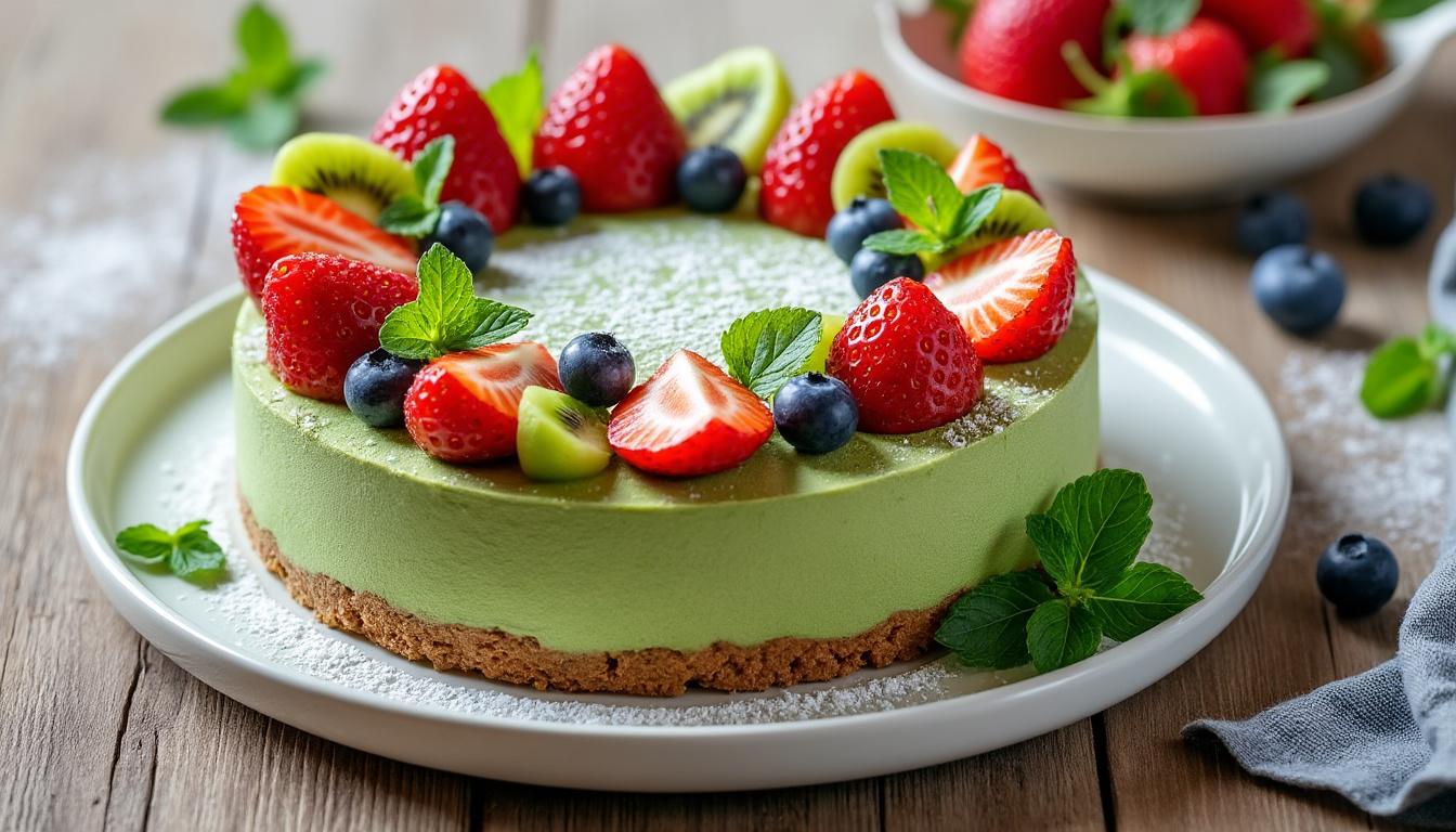 découvrez la tendance pâtissière incontournable du moment : le gâteau au yaourt et au thé matcha. savourez l'alliance parfaite entre la légèreté du yaourt et l'authenticité du matcha, pour un dessert élégant et plein de saveurs qui ravira vos papilles.
