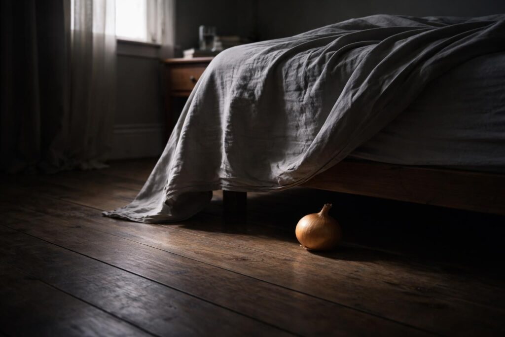 découvrez la vérité sur le danger de l'oignon placé sous le lit : mythe populaire ou réalité scientifique ? analyse et explications détaillées.