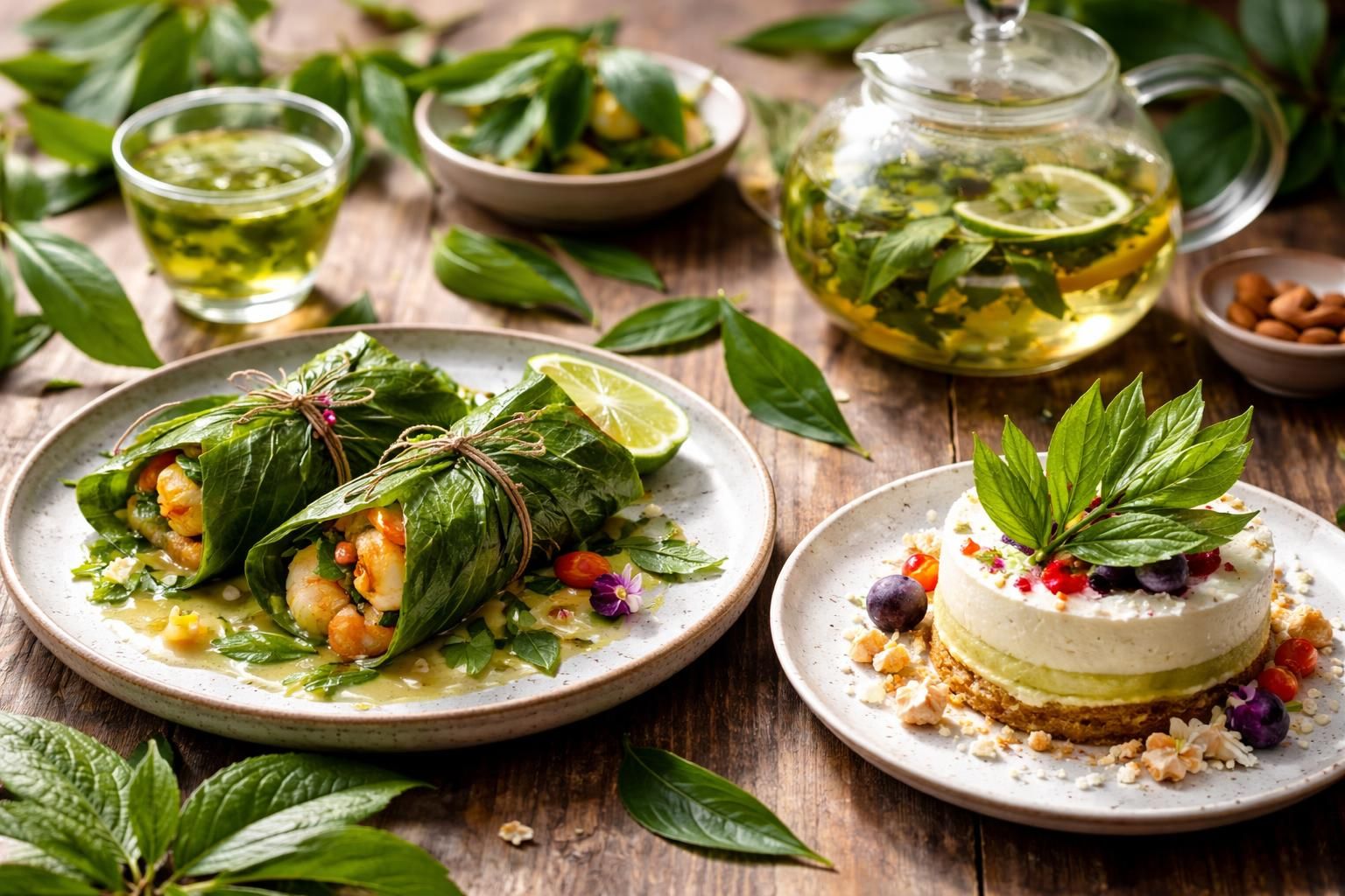découvrez les utilisations culinaires innovantes et surprenantes de la feuille d'amandier pour sublimer vos recettes.