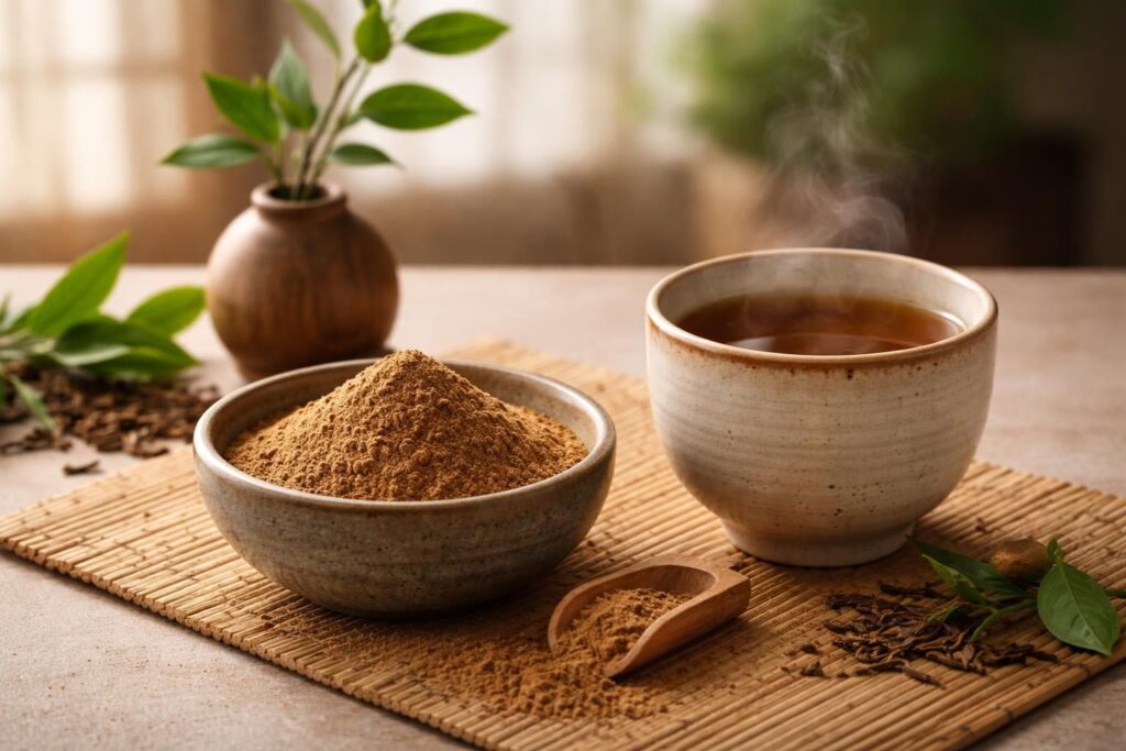 découvrez les bienfaits de la poudre hojicha, un allié naturel surprenant pour améliorer votre digestion et favoriser votre bien-être au quotidien.