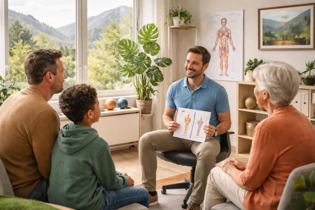 découvrez les bienfaits d'une consultation chez un kinésiologue à mende, adaptée à tous âges, pour améliorer votre bien-être physique et mental.