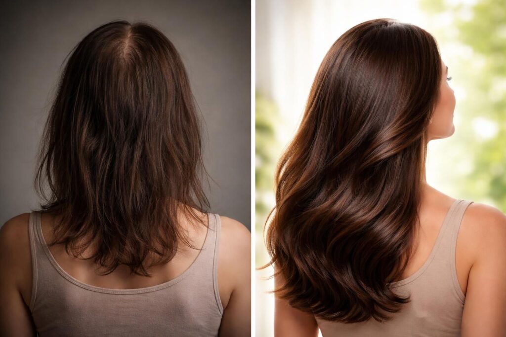 découvrez les histoires inspirantes et les avis avant-après sur l'anti chute silettum pour redonner force et vitalité à vos cheveux.
