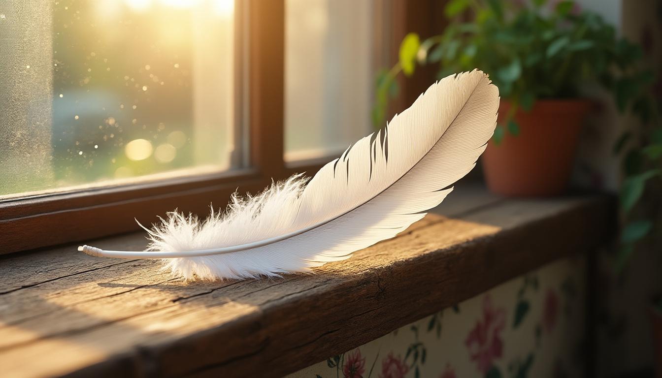 découvrez les mythes et la réalité derrière la découverte d'une plume blanche dans votre maison, et ce que ce signe peut vraiment signifier.