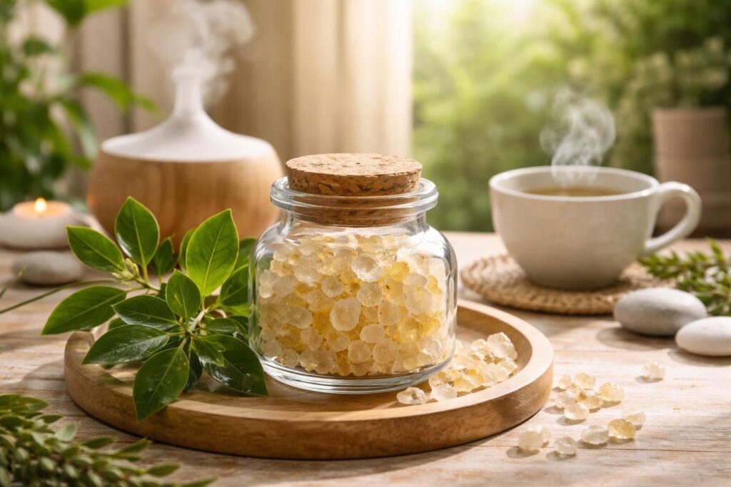 découvrez les bienfaits du mastic gum, un remède naturel efficace pour réduire le stress et l'anxiété, et retrouver calme et sérénité au quotidien.