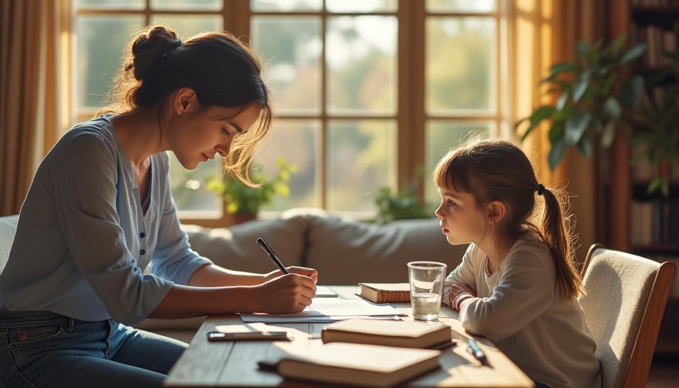 découvrez des idées et modèles de messages d'amour touchants à écrire à votre fille. exprimez vos sentiments et créez de précieuses lettres qu'elle gardera toute sa vie.