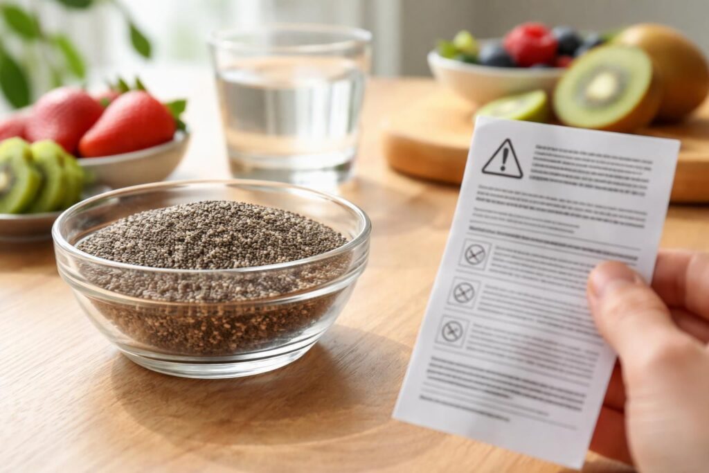 découvrez pourquoi il est important de vérifier les contre-indications des graines de chia avant de les consommer pour assurer votre sécurité et profiter pleinement de leurs bienfaits.