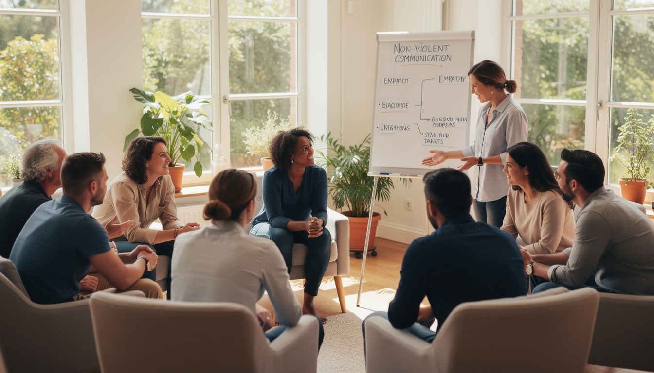 apprenez la communication non violente avec notre formation cnv pour améliorer vos relations personnelles et professionnelles de manière authentique et respectueuse.