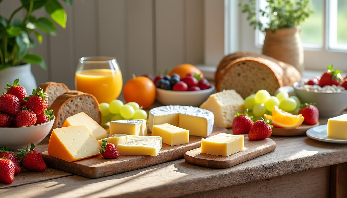 découvrez quels fromages choisir pour un petit déjeuner gourmand grâce aux astuces et recommandations de chefs. variez vos matinées et savourez des conseils exclusifs pour un réveil plein de saveurs !