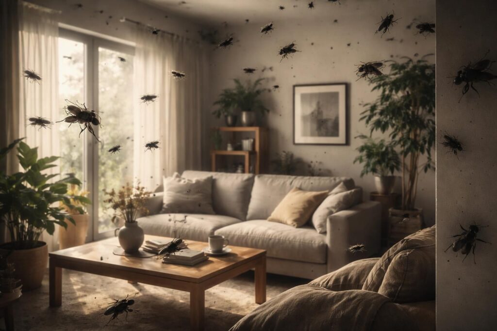 découvrez l'analyse psychanalytique du rêve de mouches dans la maison et comprenez les peurs profondes que ces symboles évoquent dans votre subconscient.