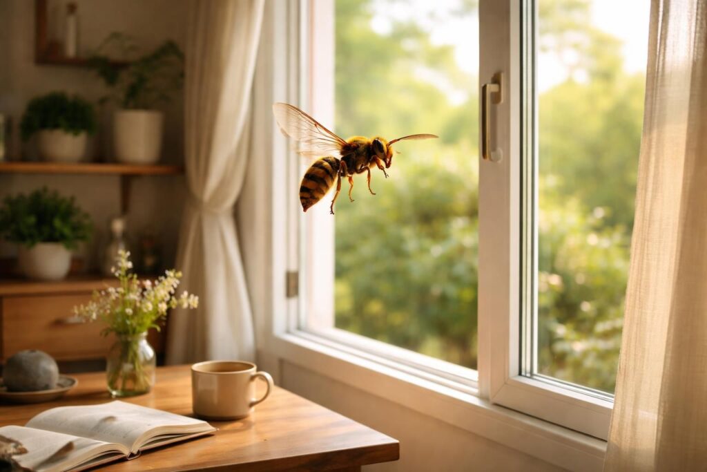 découvrez la signification du frelon qui entre dans votre maison et apprenez si vous devez vous inquiéter ou prendre des mesures pour assurer votre sécurité.