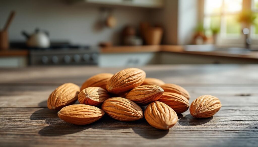 découvrez les calories et les nutriments essentiels contenus dans 10 amandes. une source naturelle d'énergie et de bienfaits pour votre santé.