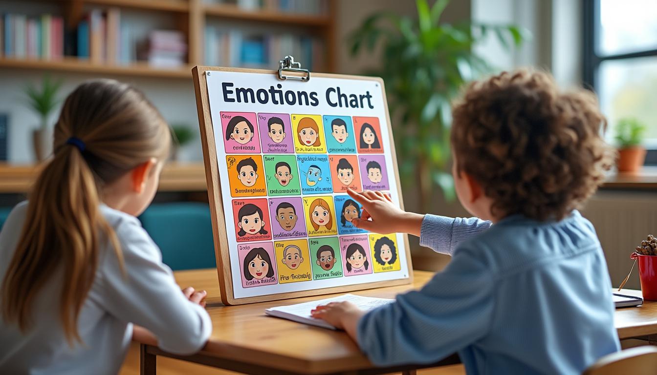 découvrez comment le tableau des émotions à imprimer peut révolutionner l'éducation émotionnelle en aidant les enfants à identifier et gérer leurs sentiments de manière ludique et interactive.