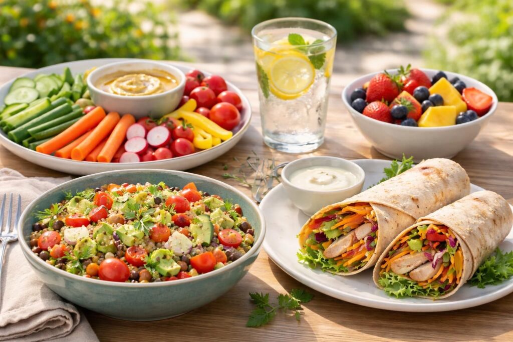 découvrez des idées de repas froids simples et nutritifs pour transformer votre déjeuner du midi en un moment savoureux et équilibré.