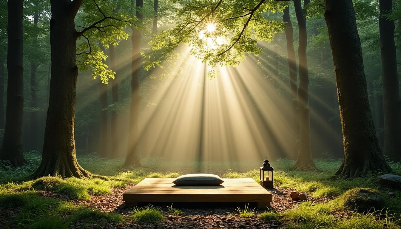 apportez sérénité et lumière à votre espace de méditation grâce à notre texte de relaxation sur le thème du soleil, pour une expérience apaisante et revitalisante.