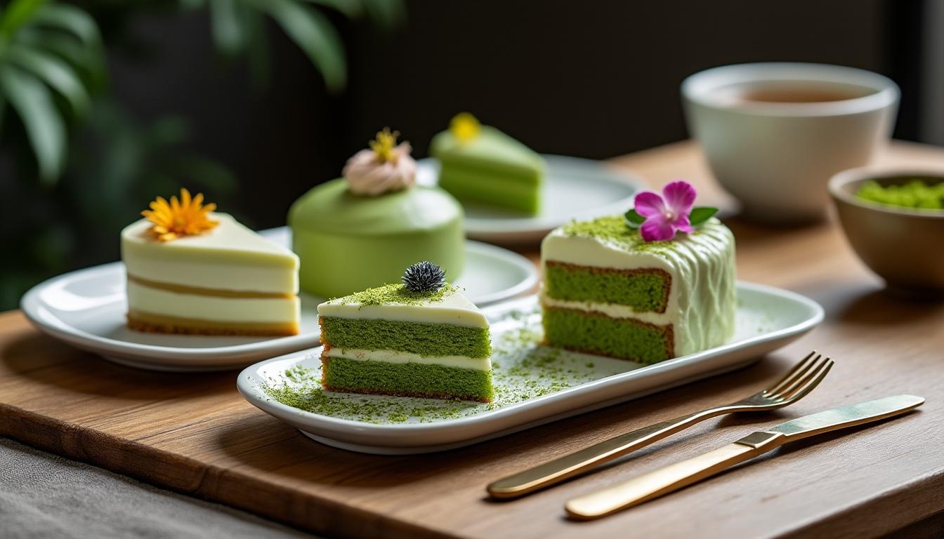 découvrez des variantes créatives du gâteau au thé vert japonais qui éveilleront vos papilles. explorez des recettes innovantes qui marient tradition et modernité pour une expérience gourmande inoubliable.