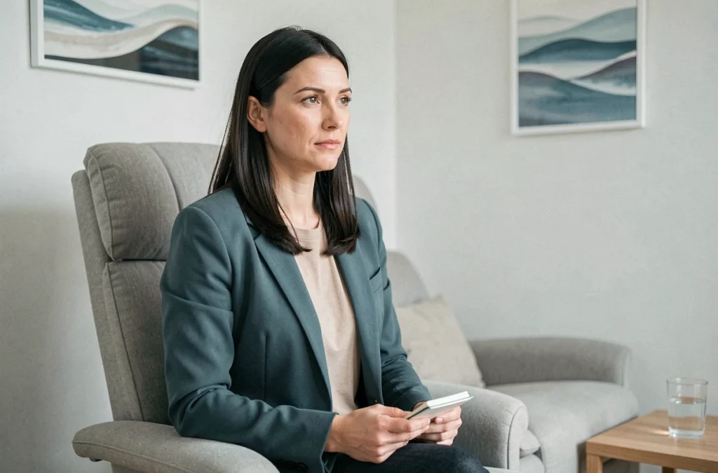Charlotte Boutteloup, psychologue EMDR, en cabinet de consultation à Angers